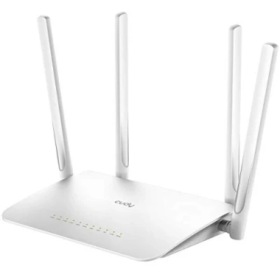 Imagen de Cudy WR1300 Gigabit Router Wi Fi de Doble Banda AC1200 inalámbrico, 5 Puertos Gigabit, 4 Antenas externas, 2,4 GHz/5 GHz, Modo Punto Acceso, MU Mimo, 128 MB RAM, OpenWrt, PPTP/L2TP VPN