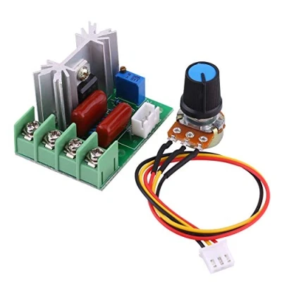 Imagen de Precableado Módulo Regulador de Voltaje AC 50 220v 2000w SCR intensidad termostato