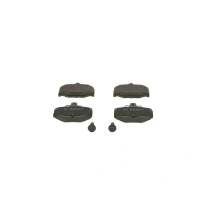 Imagen de BOSCH 0 986 460 993 Juego de pastillas freno Low Metallic con tornillos, instrucciones montaje, Chapa antichirridos accesorios