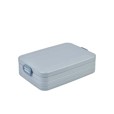 Imagen de Mepal Lunchbox Take A break large Brotdose mit Trennwand Geeignet fur bis zu 8 butterbrote 1500 ml Nordic blue