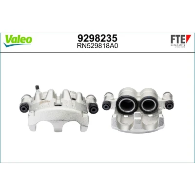Imagen de FTE 9298235 Pinza de freno gris Hierro fundido Eje delantero, derecha sin soporte FIAT: Ducato III Furgón, Camión plataforma / Chasis