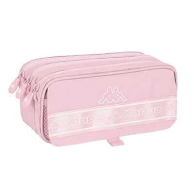 Imagen de PORTATODO TRIPLE BIG KAPPA BASICS &quot;ROSA&quot;