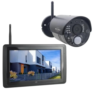 Imagen de ELRO CZ40RIPS Cámara de Seguridad inalámbrica Full HD 1080p con Pantalla 7&quot; y aplicación