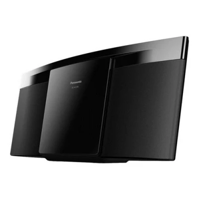 Imagen de Microcadena Panasonic SC HC200, 2 canales, 20 W, Bluetooth, Lector CD, USB, Negro