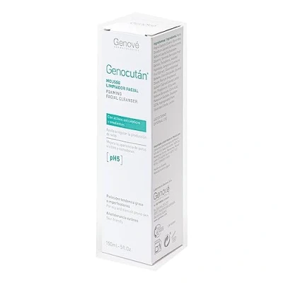 Imagen de Genocután Mousse Limpiador Facial Pieles con Tendencia Grasa e Imperfecciones Elimina Impurezas Respetando la Piel Limpia y Proteje 150 ml