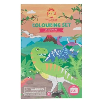 Imagen de TIGER TRIBE Colouring Sets/Dinosaur Kits de Acuarelas, Multicolor (3714013)