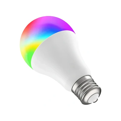 Imagen de Bombilla inteligente Muvit iO A60, Luz LED Multicolor y blanca, Casquillo E27, 8.5 W,