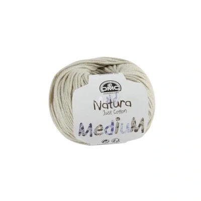 Imagen de DMC Natura Medium Ovillo para tricot y ganchillo 100% algodón Ideal prendas de vestir 50g 75m 27 colores