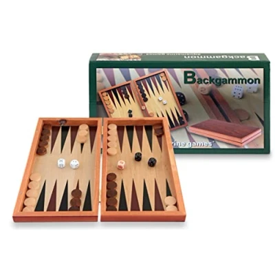 Imagen de Aquamarine Games Backgammon de Viaje FSC100% (Compudid SG1019)