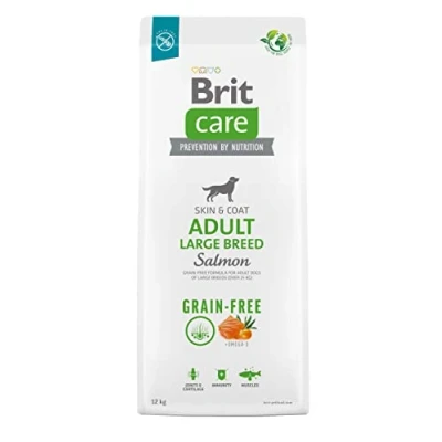 Imagen de Brit Dry Dog Food Care Grain Free Adult Salmon with Potatoes 12 kg