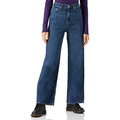 Imagen de JJXX Jxtokyo Vaqueros a campana, Mujer, Talla: 32x32, Dark blue denim