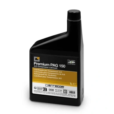 Imagen de ERRECOM PAG 150 Premium 1 L, Lubricante para Compresores A/A Tradicionales o eléctricos de los automóviles, funcionantes con Gas refrigerante R134a y R1234yf