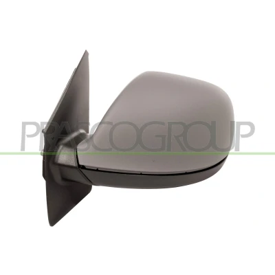 Imagen de Espejo retrovisor Prasco VG9197344 izquierda imprimado eléctrico calefactable, ajustable desde interior, abatible eléctricamente