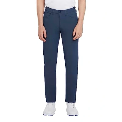 Imagen de PGA TOUR Pantalones de Golf para Hombre, diseño 5 Bolsillos, Absorbe la Humedad, Ajuste Regular elástico, Azul Marino, 34W