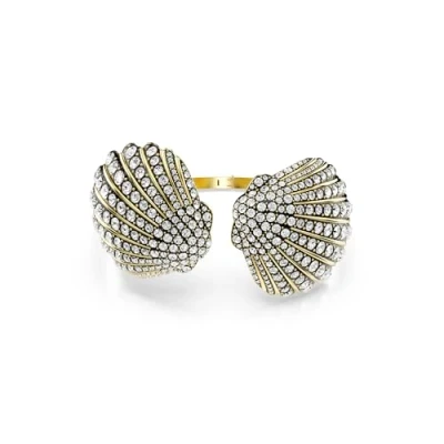 Imagen de Swarovski Idyllia Bangle Shell Pulsera goldcoloured, Mujer, Talla: Medium, Gold coloured