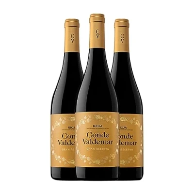 Imagen de Valdemar Conde de Rioja Gran Reserva 75 cl Vino tinto (Caja 3 Botellas cl)