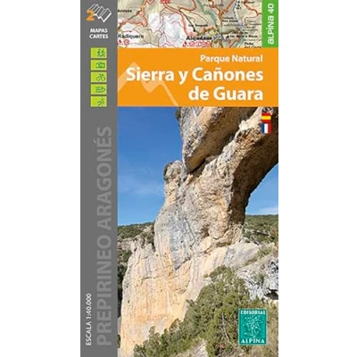 Imagen de Mapa Parque Natural Sierra Y Cañones De Guara 1:40000