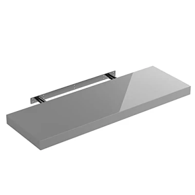 Imagen de CASARIA Estantería para Pared Baldas Flotantes 70cm Fijación Invisible Repisa Multiusos Estante Madera
