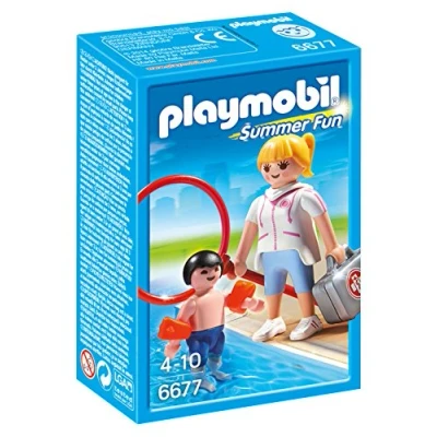 Imagen de PLAYMOBIL Summer Fun Vigilante Playsets de Figuras jugete, Color Multicolor (6677)