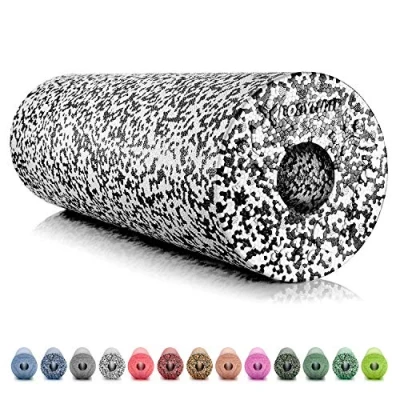 Imagen de BODYMATE Rodillo Standard para tejido fascial Dureza media Longitud 45 cm diámetro 15 Con libro electrónico gratuito miofascial profesional