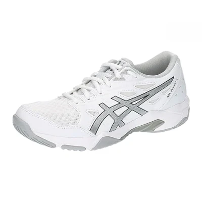 Imagen de Asics Gelrocket 11 Zapatillas de voleibol, Mujer, Talla: 42, White/pure silver Zapatos