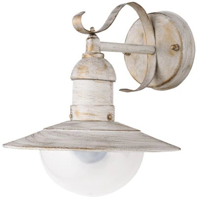 Imagen de rabalux Lámpara de Pared Oslo E27, 60 W, Color Blanco Envejecido, 28 x 24 cm