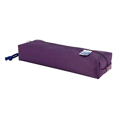 Imagen de Oxford, Estuche Rectangular con Goma, 22 cm, Color Morado