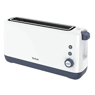 Imagen de TEFAL Toaster Minim TL302110 Tostadora compacta de una ranura, color blanco