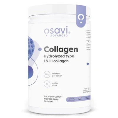 Imagen de Osavi Collagen Peptides Hydrolyzed Type 1 &amp; 3 600g