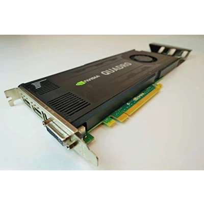 Imagen de Dell nVidia QUADRO K4000 Kepler 3 Gb GDDR5 PCI E, 768 núcleos CUDA, tarjeta gráfica profesional para estación de trabajo, P/N: D5R4G, CN3GX, (reacondicionado)