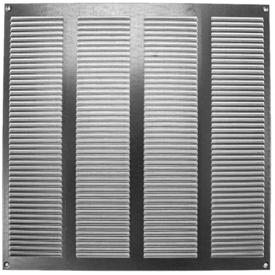 Imagen de Vent Systems rejilla de ventilación galvanizada 400 x mm con insectos. Aplicaciones calefacción, refrigeración y ventilación. Cubierta interior