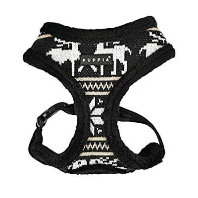 Imagen de PUPPIA PASD HA1655 BK XL Prancer Harness Arnés para perros, XL, negro