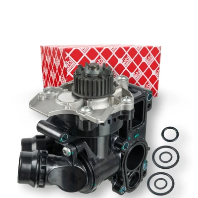 Imagen de FEBI BILSTEIN 174765 Bomba de agua con junta anular Metal AUDI: A4 B8 Berlina, A5 Sportback, Coupé, VOLKSWAGEN: GOLF 5, Scirocco III, 6