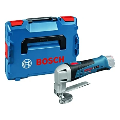 Imagen de Bosch Professional GSC 12V 13 Cizalla de metal a batería (12V, 3600 cpm, corte en acero max. 1,3 mm, sin batería, L BOXX)