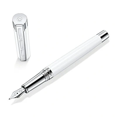 Imagen de Staedtler Premium Resina Füllhalter, EF, weiß