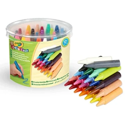 Imagen de Herso Mini Kids Ceras Crayola Jumbo crayons Bote DE 24