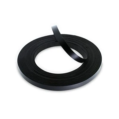 Imagen de WoodPress® Cinta de borde chapa melamina negra mate 15 mm Rollo comercial 50 m Aplicación madera para planchar