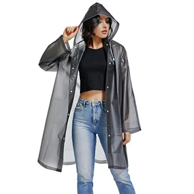 Imagen de UNIQUEBELLA mackintosh viaje transparente poncho de lluvia hombres y mujeres ropa impermeable senderismo ciclismo camping viajes accesorios