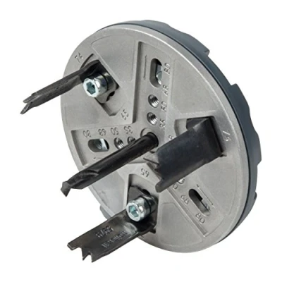 Imagen de wolfcraft sierra de corona ajustable, Ø 3580 mm I 5985000 Para todos los diámetros habituales obras interiores