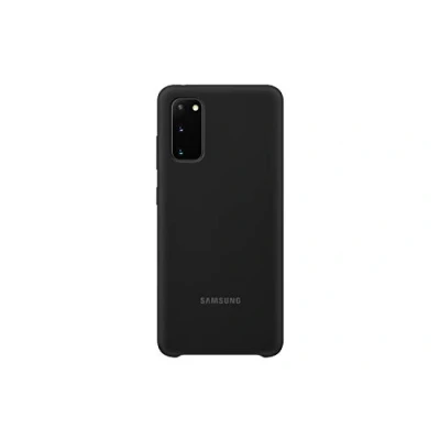 Imagen de Funda De Silicona Samsung Negro Para Galaxy S20