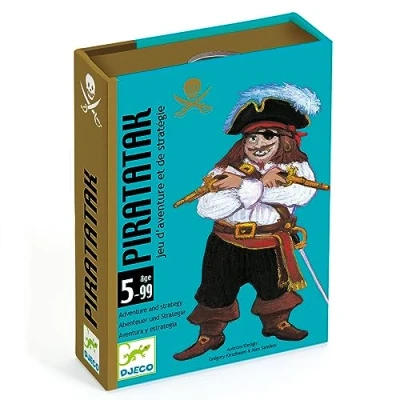 Imagen de DJECO DC5113 Pirata Juegos de cartasJuegos cartasDJECOCartas Pirataka, Multicolor, M (36)