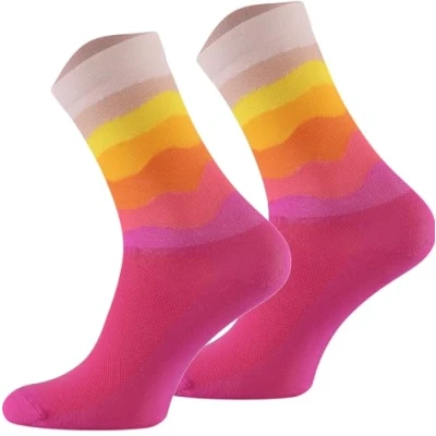 Imagen de TODO calcetines de ciclismo para hombre y mujer, transpirables carretera, con diseño hombre, también ideales como correr., 39 42
