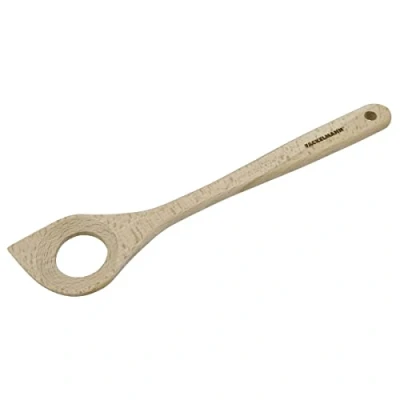 Imagen de Fackelmann 31044 cuchara risotto, de madera, cocina, utensilio utensilios madera FSC, 30 x 6,2 cm