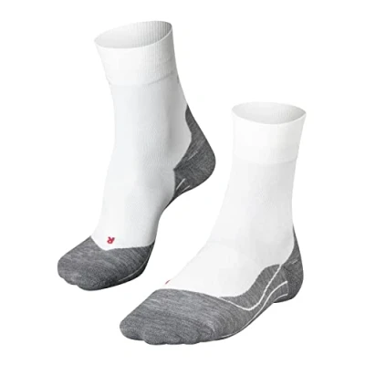 Imagen de Falke RU4 Endurance W SO Algodón Anti ampollas 1 Par, Calcetines para correr Mujer, Blanco (White Mix 2020), 35 36