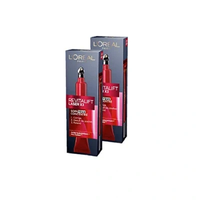 Imagen de L&#039;Oréal Paris Revitalift Laser X3 Soin Yeux Triple Action Anti Rides &amp; Multi Correction Âge, 15ml