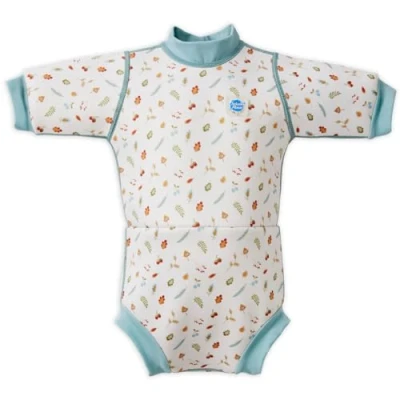 Imagen de Splash About Happy Wetsuit and Toddler Swim Nappy, Little Acorns, 6 12 Meses Unisex Baby