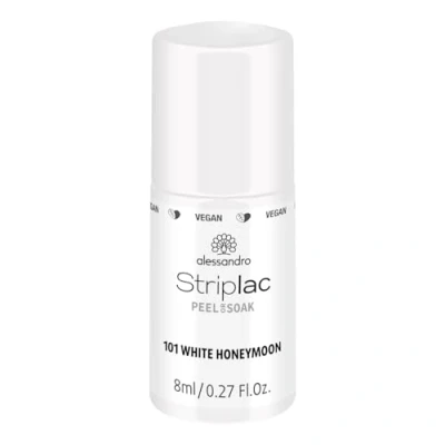 Imagen de Alessandro Striplac Peel Or Soak White Honeymoon, 8 ml