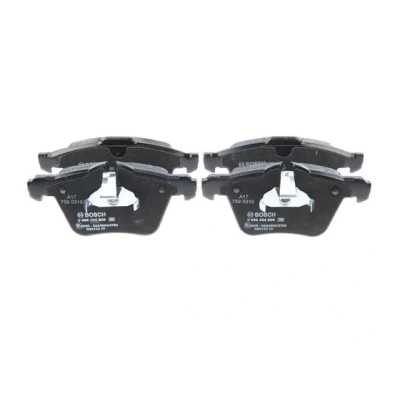 Imagen de BOSCH 0 986 494 808 Juego de pastillas freno Low Metallic con clip émbolo, Chapa antichirridos JAGUAR: XF Berlina, F Type Coupé, Cabrio
