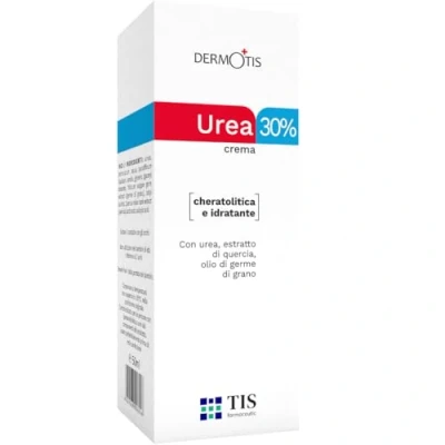 Imagen de TIS Urea 30% Crema Cura la Piel Agrietada, Deshidratada e Irritada Pies, Uñas, Codos, Rodillas, Manos Eczema, Queratosis, Psoriasis Uñas Encarnadas, Desvitalizadas, Dañadas Textura Densa