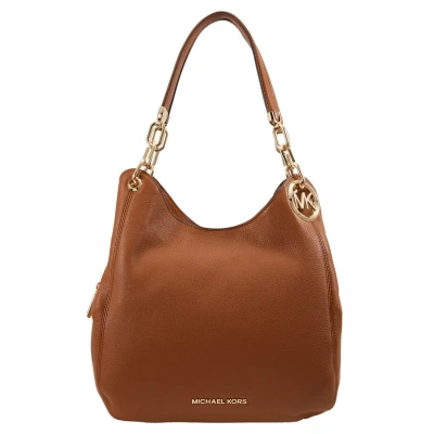 Imagen de Michael Kors Lillie Chain Totesmall Bolso de mano, Mujer, Talla: One Size, Cognac